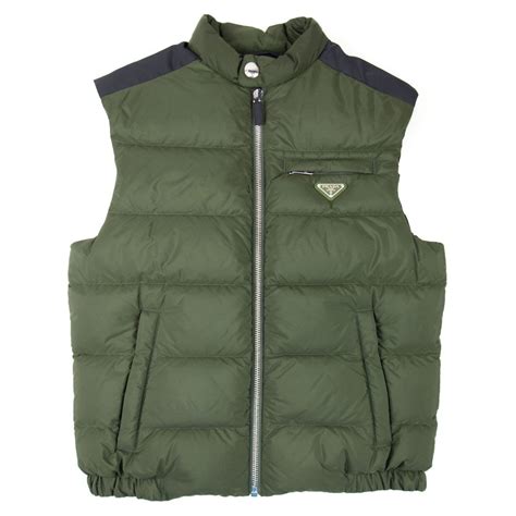 women's prada body warmer|Prada padded gilet.